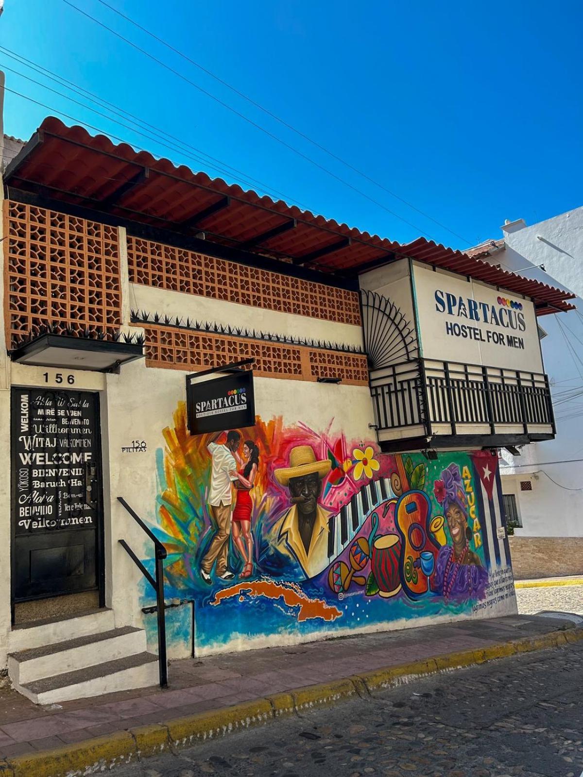 Spartacus Hostel Boutique For Men Puerto Vallarta Eksteriør billede
