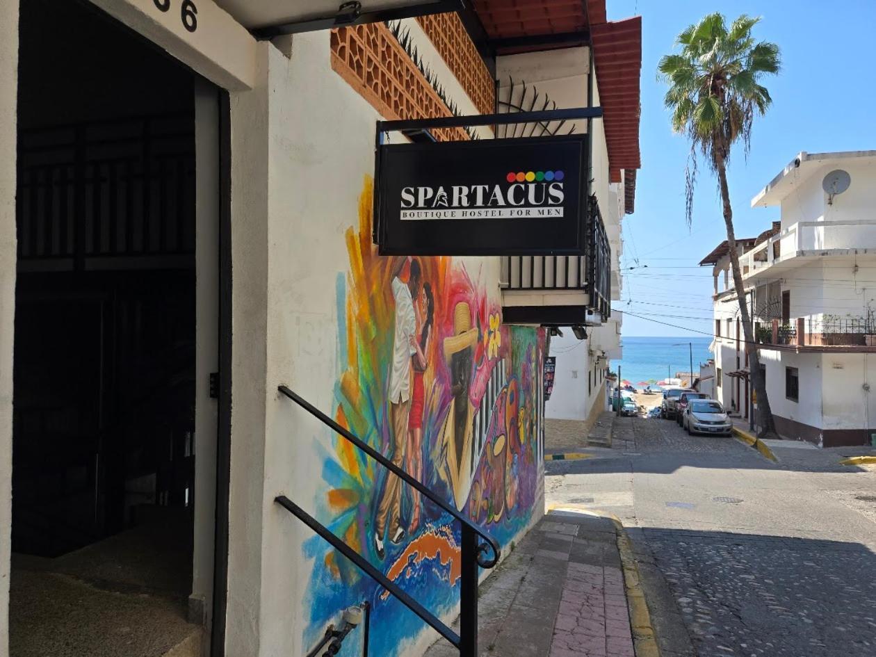 Spartacus Hostel Boutique For Men Puerto Vallarta Eksteriør billede