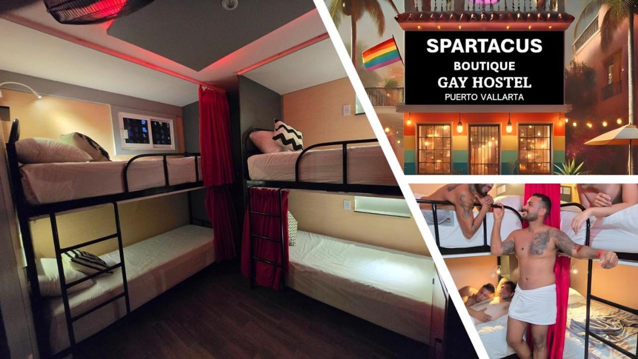 Spartacus Hostel Boutique For Men Puerto Vallarta Eksteriør billede